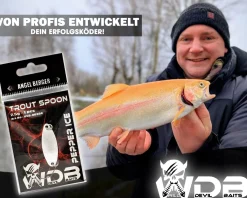 Wild Devil Baits Trout Spoon Pepper Ice Forellen Blinker Mini Spoon Forellenangeln Angelköder