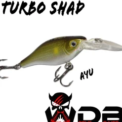 Wild Devil Baits Turbo Shad Wobbler Hardbait Kunstköder Angelköder