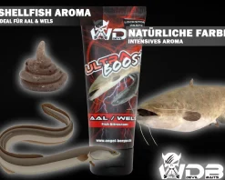 Wild Devil Baits Ultra Boost Raubfischpaste Aal/Wels Lockstoff Paste Fish Attractant Köder Paste Raubfisch Aroma Futtermittel