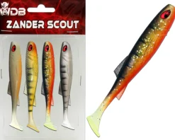 Wild Devil Baits Zander Scout Mix Klares Wasser Shad Gummifisch Softlure Angelköder