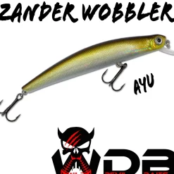 Wild Devil Baits Zander Wobbler Kunstköder Flachläufer Hardbait Raubfischangeln  Angelköder