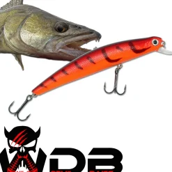 Wild Devil Baits Zander Wobbler Kunstköder Flachläufer Hardbait Raubfischangeln  Angelköder